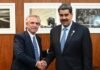 Alberto Fernández se reunió con Maduro y le pidió «garantías» para elecciones de 2024