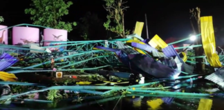 Siete muertos al derrumbarse el techo de una escuela en Tailandia