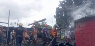 Incendio en invasión deja nueve heridos y cuatro ranchos calcinados