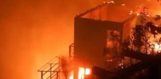 Incendio en Chile deja al menos 20 personas damnificadas