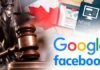 Canadá aprueba ley que obliga a Facebook y Google a pagar a los medios
