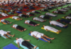 La India bate récord Guinness con la mayor sesión de yoga