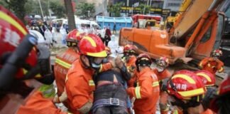 Al menos 14 fallecidos tras un derrumbe en una provincia china