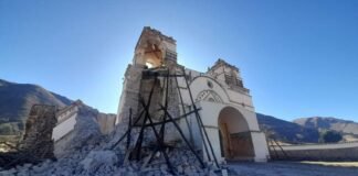 Serie de sismos al sur de Perú deja daños en infraestructuras