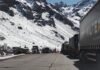 Unos 2.000 camiones permanecen varados entre Argentina y Chile