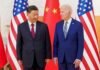 Biden llamó «dictador» a Xi Jinping