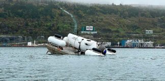 Hasta el jueves al mediodía tienen oxígeno en submarino que visitaba el Titanic