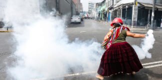Perú cierra la celebración de sus 202 años de independencia con disturbios en Lima