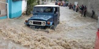 Lluvias dejan incomunicadas a varias familias en Trujillo