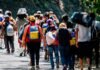 Sale desde México caravana de migrantes venezolanos hacia EEUU, a pesar de las nuevas restricciones migratorias en ese país