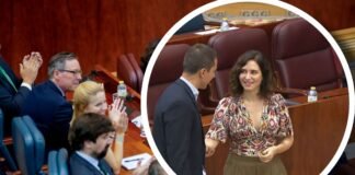 Ayuso reaparece tras su aborto y recibe el cariño de sus rivales políticos