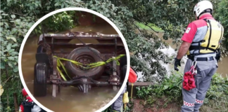 Migrantes venezolanos mueren al caer un vehículo a un río en Costa Rica