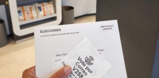 España registra un récord histórico en el voto por correo para las elecciones del domingo