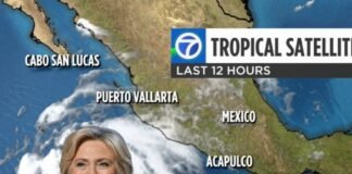 Hillary Clinton se vuelve tendencia en X por un huracán