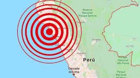 Tres sismos de magnitud media se sienten en varios puntos de Perú