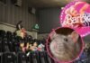 Paran función de “Barbie” por una rata en la sala de cine