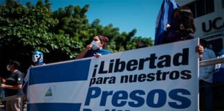 Suben a 78 los presos políticos en Nicaragua, según ONG