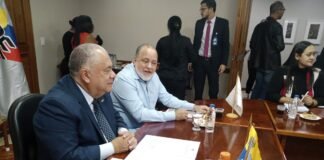 Amoroso presentó la directiva del CNE ante la Contraloría