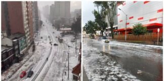 Colombia: Caos en Bogotá por fuerte granizada