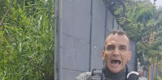 Denuncian por «abuso de poder» a funcionario de la GNB que casi provoca accidente en Los Teques (+ vídeo)