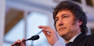 Milei insta al presidente argentino a suspender contrataciones y licitaciones públicas