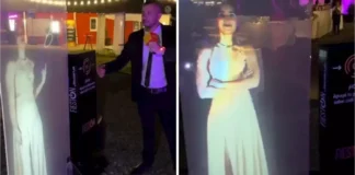 Quinceañera uso holograma para entrar a su fiesta