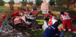 Se desploma avioneta en plena revelación de sexo en Navolato; muere piloto