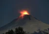 Chile: Decretan alerta naranja en el volcán Villarrica