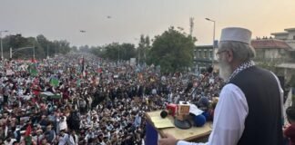 Miles de islamistas llaman a guerra santa en Pakistán contra Israel