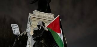 Manifestantes pro Hamás vandalizan las inmediaciones de la Casa Blanca