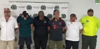 Capturan en Colombia a ocho personas por explotación sexual