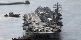 Portaaviones de EEUU llegó a Corea del Sur tras amenazas de Pyongyang