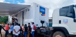 Saime; Cedulación en Tumeremo para población del Esequibo