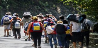 Unos 221.131 venezolanos cruzaron Honduras rumbo a EEUU
