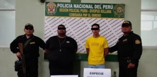 Detienen a venezolanos vinculados a una banda en Perú