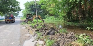 Aragua | Un total de 13.5 kilómetros de dragado y limpieza de canales y drenajes en Lamas