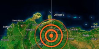 Temblor de magnitud 5.4 se sintió en Caracas y los estados La Guaira y Aragua