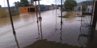 Reportan lluvias e inundaciones en Cumaná
