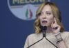 Meloni: “Quiero intentar en Europa lo que se ha hecho en Italia: enviar a la izquierda a la oposición»