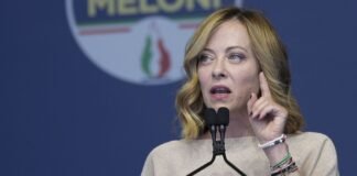 Meloni: “Quiero intentar en Europa lo que se ha hecho en Italia: enviar a la izquierda a la oposición»