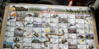 Las FDI descubren versión perturbadora de ‘Serpientes y Escaleras’ en Gaza