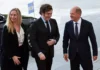 Alemania: Scholz recibió a Milei en una breve reunión