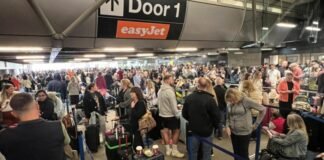 Corte eléctrico genera caos en el aeropuerto de Mánchester