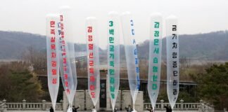 Kim Jong-un volvió a lanzar globos con basura a Corea del Sur