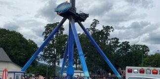 Rescatan a 28 personas de un juego en un parque de atracciones de Oregon