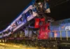 Dos muertos en un choque de trenes en la capital de Chile