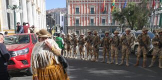 Luis Arce nombra nuevos comandantes del Ejército de Bolivia en medio de «golpe de Estado»