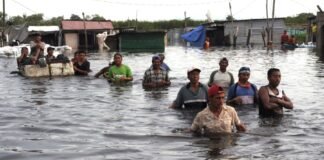 México: Inundaciones en Chetumal, Cancún y en Quintana Roo