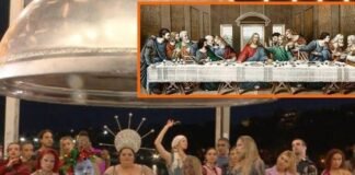 Polémica y molestia en redes por burla al cristianismo realizada en ceremonia de inauguración de los JJOO