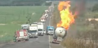 Brasil | impresionante explosión de un camión cisterna en plena ruta (+vídeo)